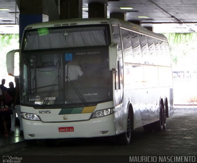 Empresa Gontijo de Transportes 12115 na cidade de Belo Horizonte, Minas Gerais, Brasil, por Maurício Nascimento. ID da foto: 3961572.