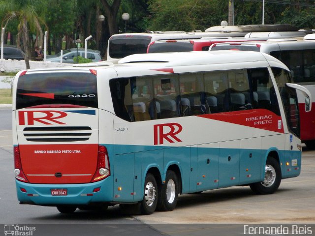Rápido Ribeirão Preto 3320 na cidade de Ribeirão Preto, São Paulo, Brasil, por Fernando Reis. Número da foto: #3960494.