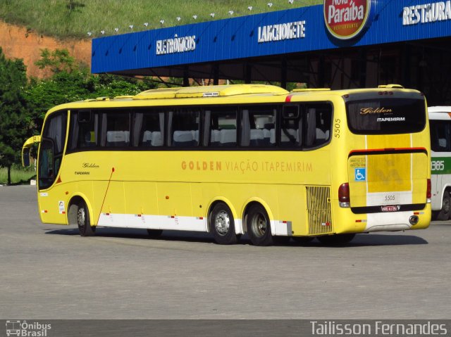 Viação Itapemirim 5505 na cidade de Paraíba do Sul, Rio de Janeiro, Brasil, por Tailisson Fernandes. ID da foto: 3961391.