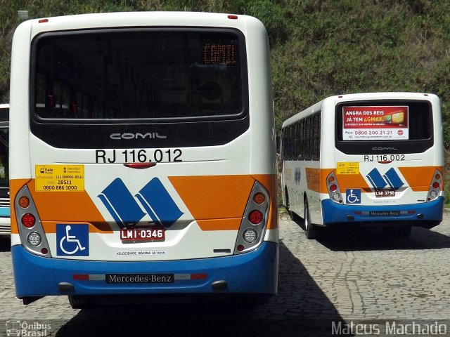 Colitur Transportes Rodoviários RJ 116.012 na cidade de Barra Mansa, Rio de Janeiro, Brasil, por Mateus Machado. ID da foto: 3960874.