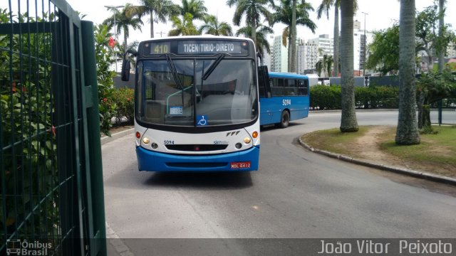 Insular Transportes Coletivos 5094 na cidade de Florianópolis, Santa Catarina, Brasil, por João Vitor  Peixoto. Número da foto: #3961115.