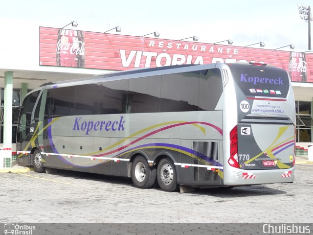Kopereck Turismo 770 na cidade de Biguaçu, Santa Catarina, Brasil, por Paulo Roberto Chulis. Número da foto: #3961308.