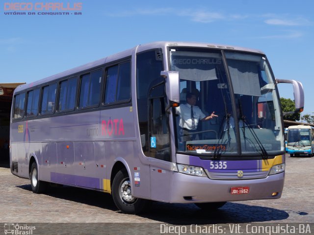 Rota Transportes Rodoviários 5335 na cidade de Vitória da Conquista, Bahia, Brasil, por Diego Charlis Coelho. Número da foto: #3895408.
