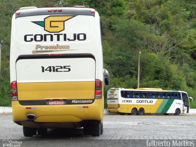 Empresa Gontijo de Transportes 14125 na cidade de Manhuaçu, Minas Gerais, Brasil, por Gilberto Martins. ID da foto: 3895196.