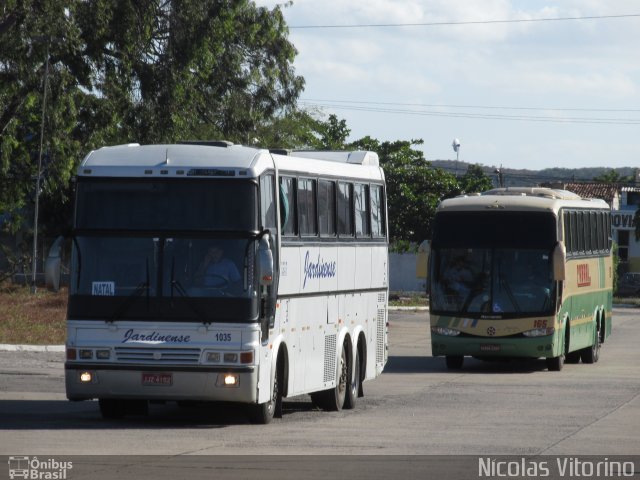Auto Viação Jardinense 1035 na cidade de Natal, Rio Grande do Norte, Brasil, por Nícolas Vitorino Lopes. Número da foto: #3894785.