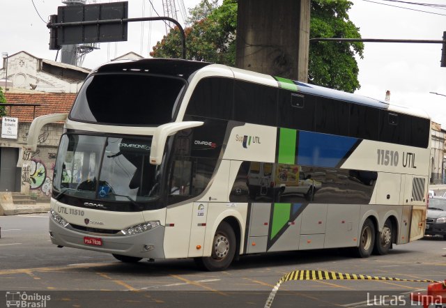 UTIL - União Transporte Interestadual de Luxo 11510 na cidade de Rio de Janeiro, Rio de Janeiro, Brasil, por Lucas Lima. Número da foto: #3894119.