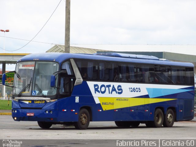 RodeRotas - Rotas de Viação do Triângulo 12603 na cidade de Goiânia, Goiás, Brasil, por Fabrício  Francisco Pires. Número da foto: #3893755.