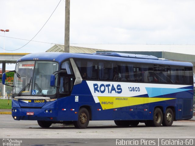 RodeRotas - Rotas de Viação do Triângulo 12603 na cidade de Goiânia, Goiás, Brasil, por Fabrício  Francisco Pires. ID da foto: 3893755.