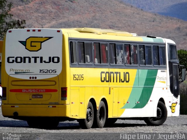 Empresa Gontijo de Transportes 15205 na cidade de Jequié, Bahia, Brasil, por Filipe Lima. Número da foto: #3894465.