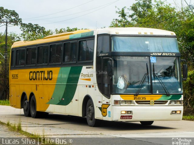 Empresa Gontijo de Transportes 15835 na cidade de Recife, Pernambuco, Brasil, por Lucas Silva. ID da foto: 3894980.