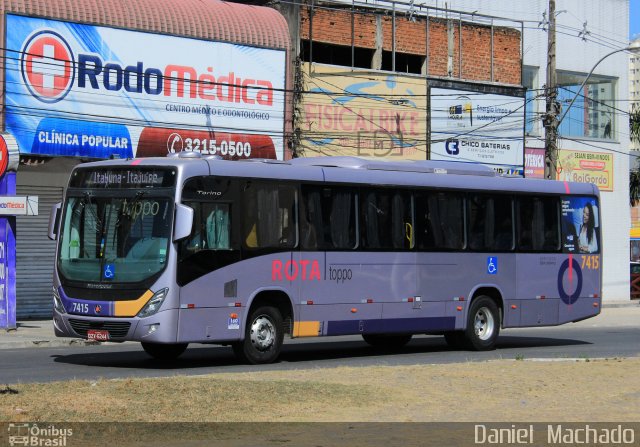 Rota Transportes Rodoviários 7415 na cidade de Itabuna, Bahia, Brasil, por Daniel  Machado. ID da foto: 3895329.