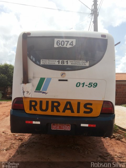 Ônibus Particulares 01 59 na cidade de Andradina, São Paulo, Brasil, por Robson Silva. ID da foto: 3895575.