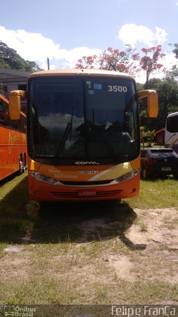 Novo Millenium Turismo 3500 na cidade de Rio Bonito, Rio de Janeiro, Brasil, por Felipe França. ID da foto: 3897869.