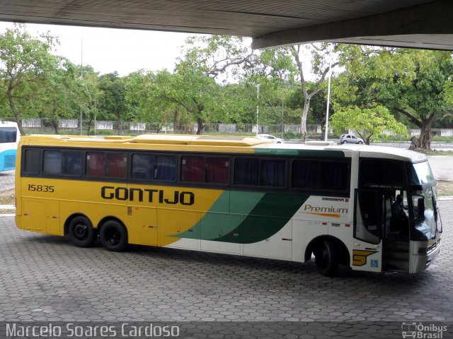 Empresa Gontijo de Transportes 15835 na cidade de João Pessoa, Paraíba, Brasil, por Marcelo Soares Cardoso. ID da foto: 3896990.