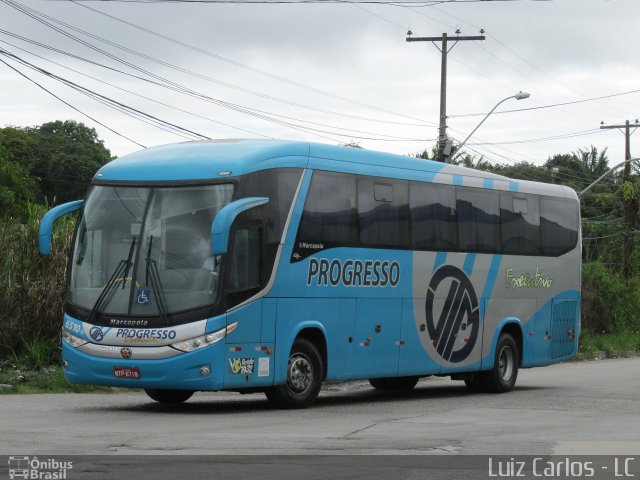 Auto Viação Progresso 6510 na cidade de Recife, Pernambuco, Brasil, por Luiz Carlos de Santana. Número da foto: #3896961.