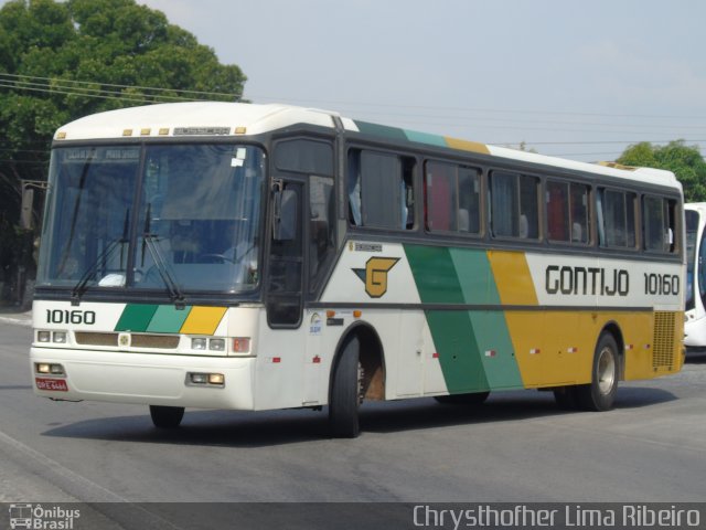 Empresa Gontijo de Transportes 10160 na cidade de Porto Seguro, Bahia, Brasil, por Chrysthofher Lima Ribeiro. ID da foto: 3897610.