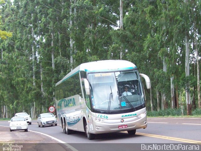 Viação Garcia 7846 na cidade de Apucarana, Paraná, Brasil, por Josino Vieira. Número da foto: #3895924.