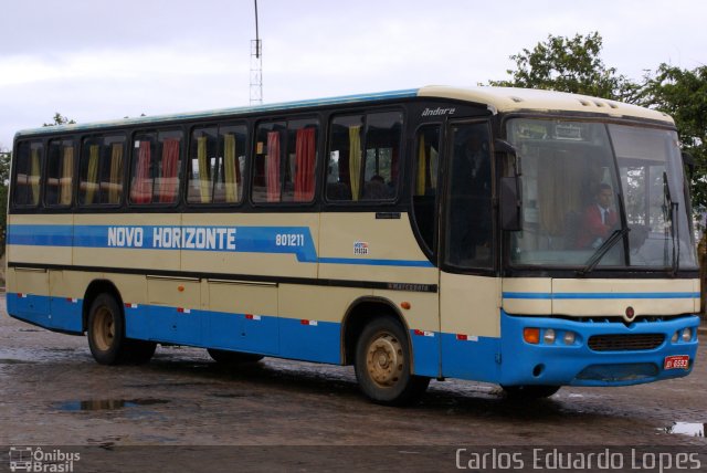 Viação Novo Horizonte 801211 na cidade de Vitória da Conquista, Bahia, Brasil, por Carlos Eduardo Lopes. Número da foto: #3897842.