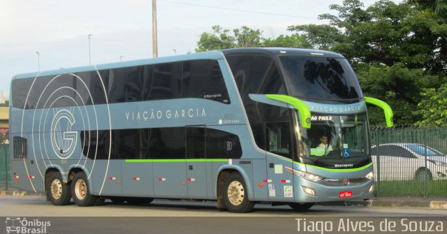 Viação Garcia 8021 na cidade de São Paulo, São Paulo, Brasil, por Tiago Alves de Souza. Número da foto: #3897123.