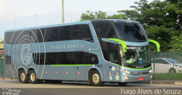 Viação Garcia 8021 na cidade de São Paulo, São Paulo, Brasil, por Tiago Alves de Souza. ID da foto: 3897123.