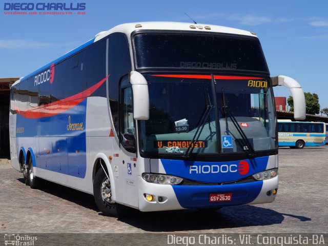 Viação Riodoce 81001 na cidade de Vitória da Conquista, Bahia, Brasil, por Diego Charlis Coelho. Número da foto: #3895448.