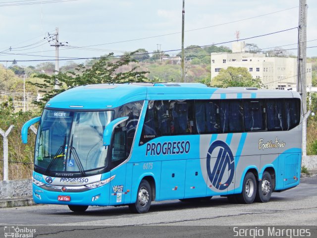 Auto Viação Progresso 6075 na cidade de Aracaju, Sergipe, Brasil, por Sergio Marques . Número da foto: #3896568.