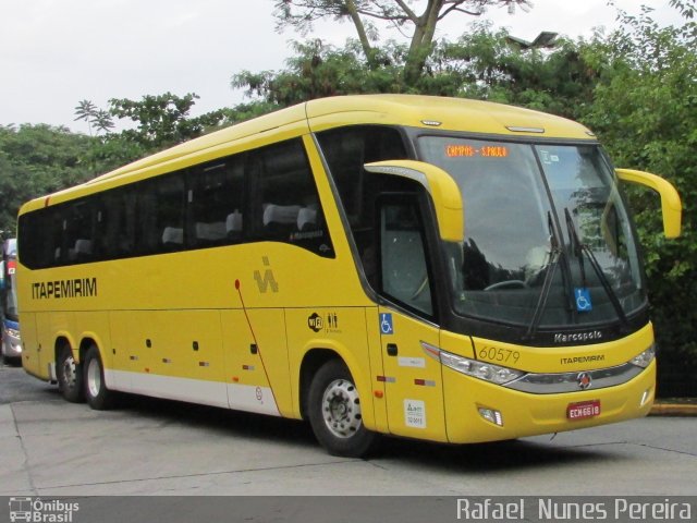 Viação Itapemirim 60579 na cidade de São Paulo, São Paulo, Brasil, por Rafael Nunes Pereira. Número da foto: #3896933.