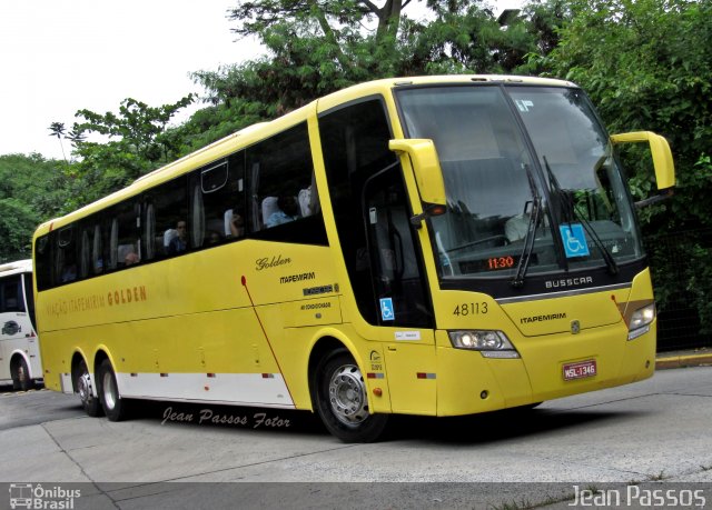 Viação Itapemirim 48113 na cidade de São Paulo, São Paulo, Brasil, por Jean Passos. Número da foto: #3898018.