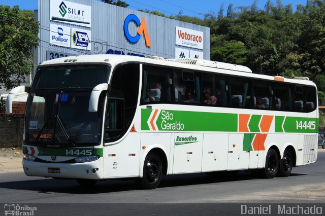 Cia. São Geraldo de Viação 14445 na cidade de Ilhéus, Bahia, Brasil, por Daniel  Machado. Número da foto: #3896344.