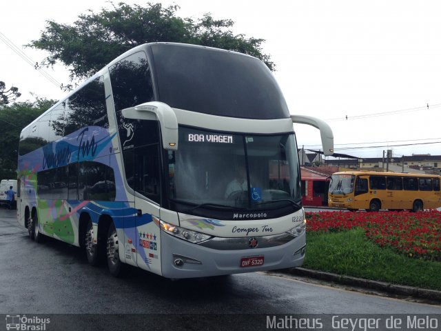 ComperTur Transportes Turísticos 12220 na cidade de Curitiba, Paraná, Brasil, por Matheus Geyger de Melo. Número da foto: #3895615.