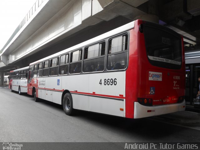 Express Transportes Urbanos Ltda 4 8696 na cidade de São Paulo, São Paulo, Brasil, por David Roberto Silva Dos Santos. Número da foto: #3896384.