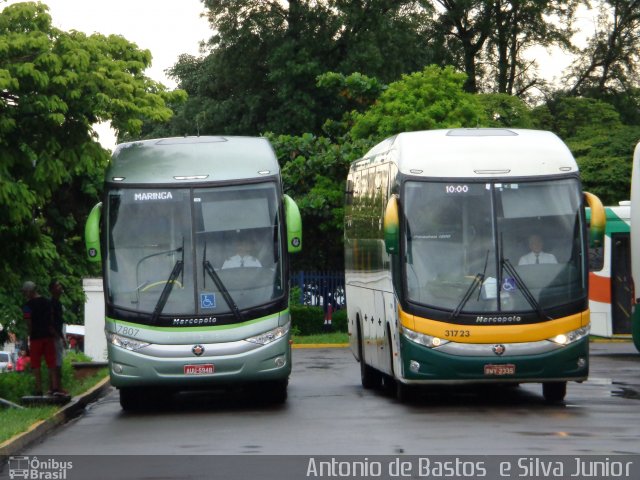 Viação Garcia 7807 na cidade de Presidente Prudente, São Paulo, Brasil, por Antonio de Bastos  e Silva Junior. ID da foto: 3896879.