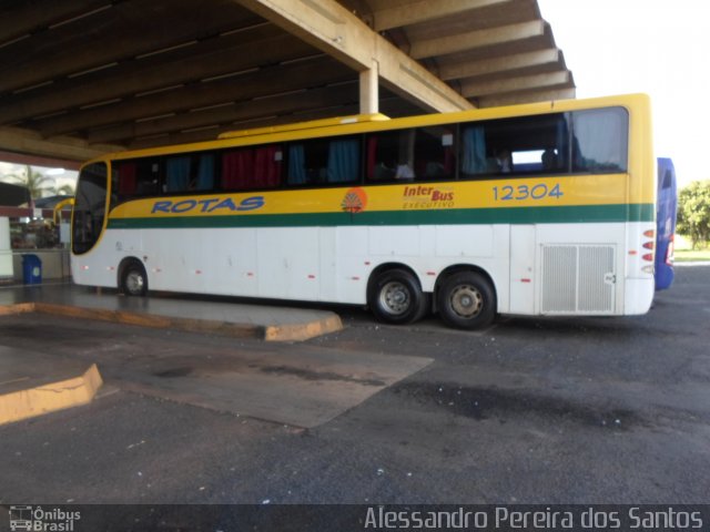 RodeRotas - Rotas de Viação do Triângulo 12304 na cidade de Araguari, Minas Gerais, Brasil, por Alessandro Pereira dos Santos. ID da foto: 3898385.