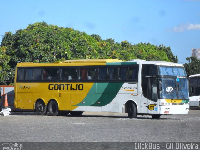 Empresa Gontijo de Transportes 15370 na cidade de Vitória da Conquista, Bahia, Brasil, por Virgílio Oliveira. ID da foto: 3896934.