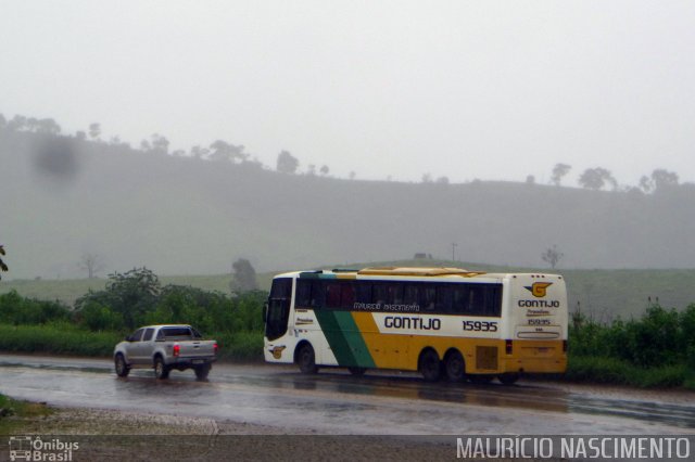 Empresa Gontijo de Transportes 15935 na cidade de João Monlevade, Minas Gerais, Brasil, por Maurício Nascimento. ID da foto: 3899179.