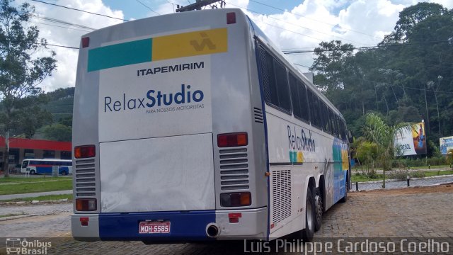 Viação Itapemirim Relax Studio na cidade de Manhuaçu, Minas Gerais, Brasil, por Luis Philippe Cardoso Coelho. ID da foto: 3899728.