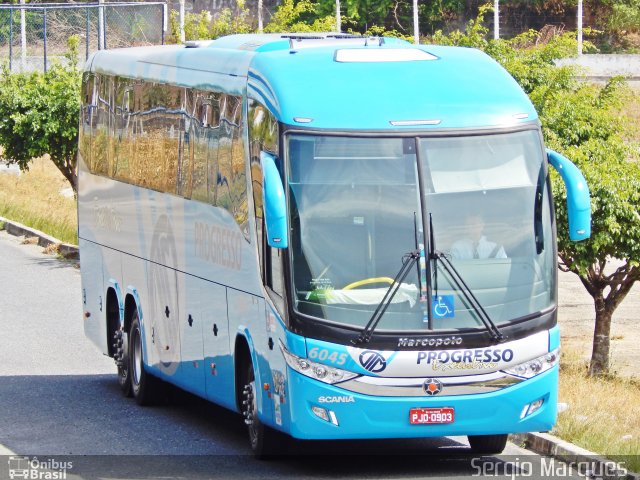 Auto Viação Progresso 6045 na cidade de Aracaju, Sergipe, Brasil, por Sergio Marques . Número da foto: #3899204.