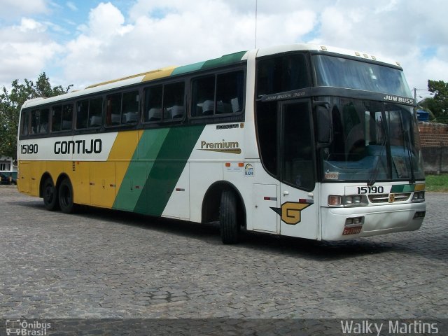 Empresa Gontijo de Transportes 15190 na cidade de Natal, Rio Grande do Norte, Brasil, por Walky Martins Nascimento. ID da foto: 3900631.