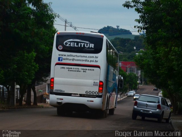 Zelitur Turismo 6000 na cidade de Realeza, Paraná, Brasil, por Roger Damim Maccarini. Número da foto: #3899261.