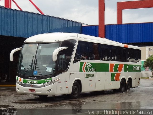 Cia. São Geraldo de Viação 21580 na cidade de Resende, Rio de Janeiro, Brasil, por Sergio Rodrigues de Souza. Número da foto: #3901129.