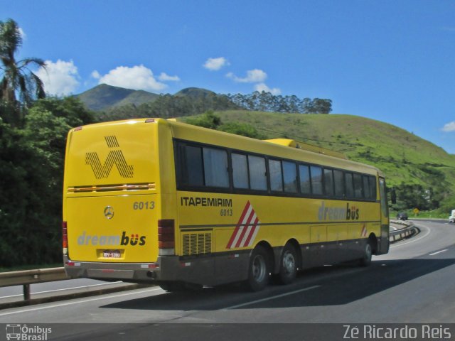 Viação Itapemirim 6013 na cidade de Petrópolis, Rio de Janeiro, Brasil, por Zé Ricardo Reis. ID da foto: 3898924.