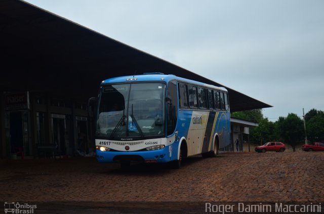Cattani Sul Transportes e Turismo 41617 na cidade de Realeza, Paraná, Brasil, por Roger Damim Maccarini. Número da foto: #3899295.