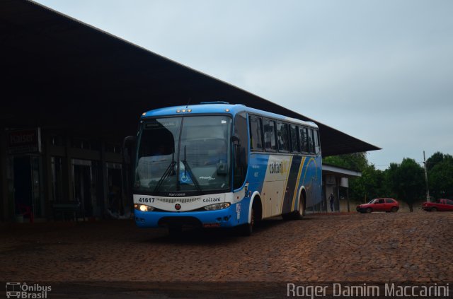 Cattani Sul Transportes e Turismo 41617 na cidade de Realeza, Paraná, Brasil, por Roger Damim Maccarini. ID da foto: 3899295.