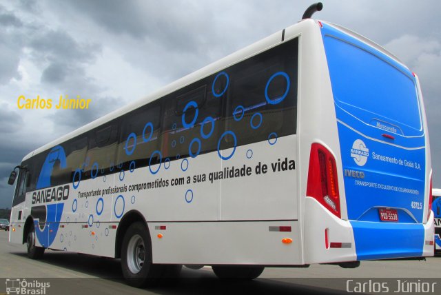 Ita Transportes 4372.5 na cidade de Goiânia, Goiás, Brasil, por Carlos Júnior. Número da foto: #3900383.