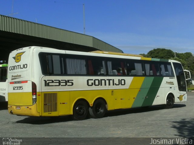 Empresa Gontijo de Transportes 12335 na cidade de Curvelo, Minas Gerais, Brasil, por Josimar Vieira. ID da foto: 3900613.