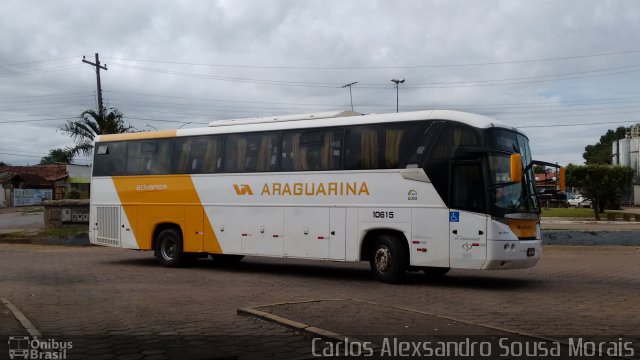 Viação Araguarina 10615 na cidade de Piranhas, Goiás, Brasil, por Carlos Alexsandro Sousa Morais. Número da foto: #3899540.