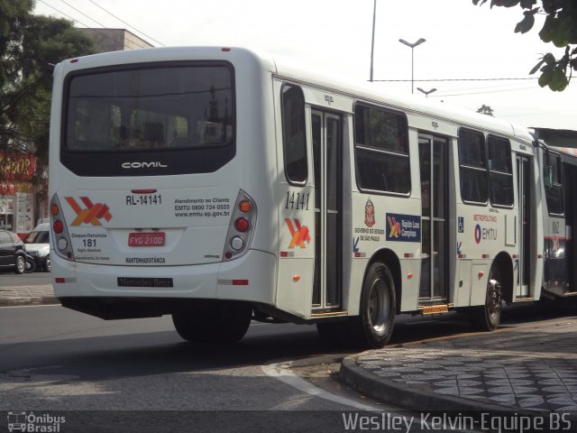 Rápido Campinas 14141 na cidade de Sorocaba, São Paulo, Brasil, por Weslley Kelvin Batista. Número da foto: #3901780.