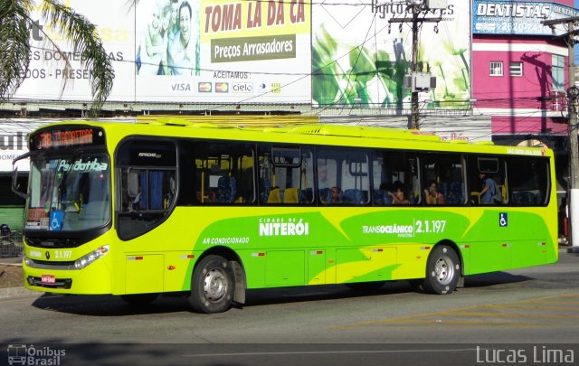 Viação Pendotiba 2.1.197 na cidade de Niterói, Rio de Janeiro, Brasil, por Lucas Lima. ID da foto: 3903368.