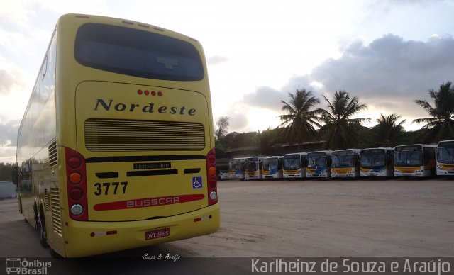 Viação Nordeste 3777 na cidade de Natal, Rio Grande do Norte, Brasil, por Karlheinz de Souza e Araújo. Número da foto: #3901558.