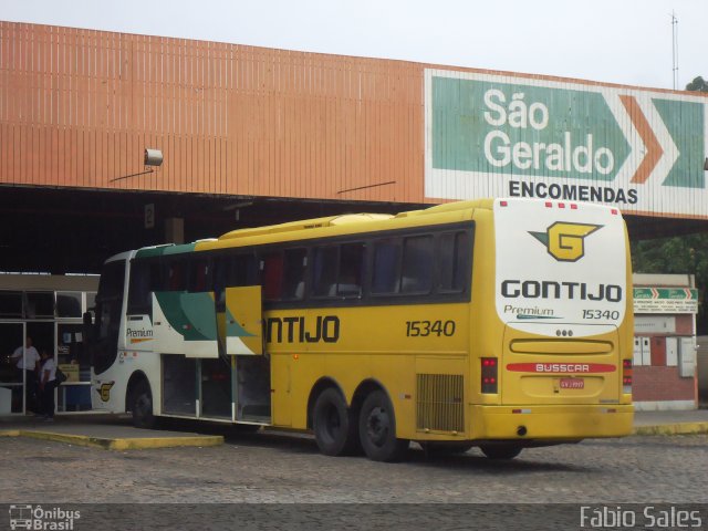 Empresa Gontijo de Transportes 15340 na cidade de Viana, Espírito Santo, Brasil, por Fábio Sales. ID da foto: 3903352.